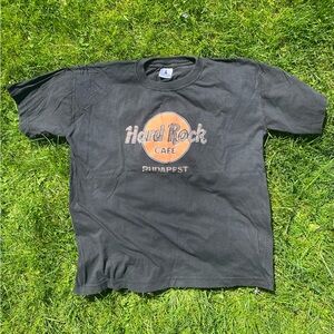 SOLD - Hard Rock Cafe Budapest Tee XXL (Fits Like Large) Black Shirt